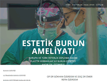 Tablet Screenshot of burunameliyatiantalya.com